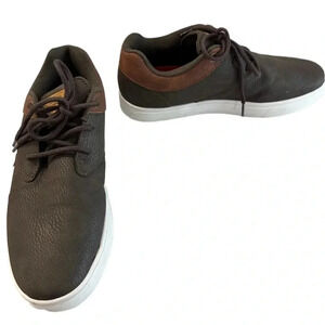 Levi's Men's Comfort Tech Insole Brown Lace-Up Sneaker Shoes Size 9 GUC